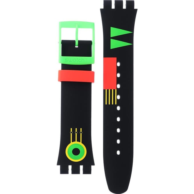Swatch ASO29G106 Swatch Neon Rider band