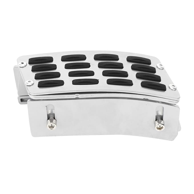 Auto Verhoogd Gaspedaal Voetsteun Pad Past voor Jeep Wrangler 07 17 black