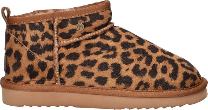 Warmbat Australia Durack dames gevoerde boot - Leopard - Maat 44