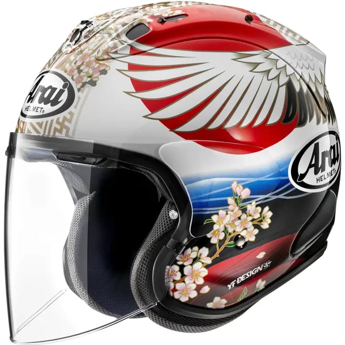 Arai SZ-R Evo Tsubasa Replica Jethalm -