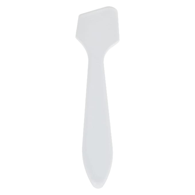 Lot de 20 mini spatules cosmétiques transparentes polyvalentes pour appliquer les crèmes pour le visage white