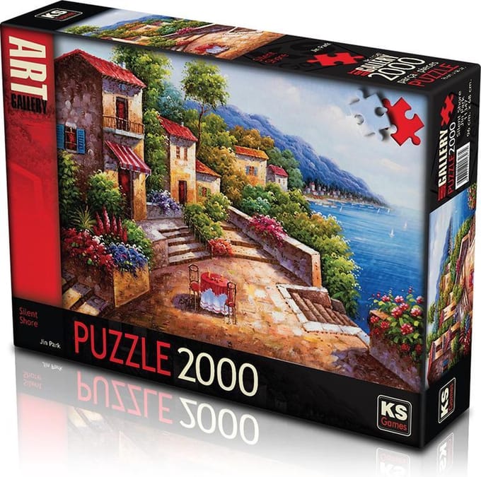 KS Games Silent Shore – Jin Park – Puzzel – 2000 stukjes – 96 x 68 cm
