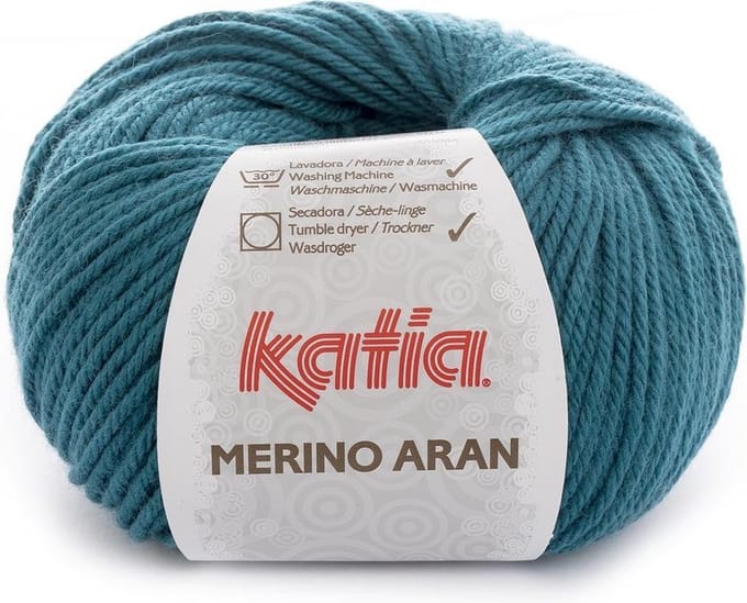 Katia Merino Aran - 56 petrol - Merinogaren