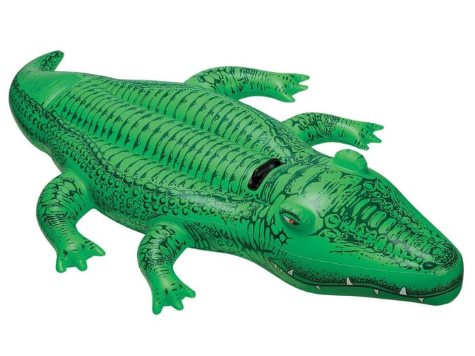 Opblaasbare Krokodil Om Te Zwemmen 168 X 86 Cm Intex 58546