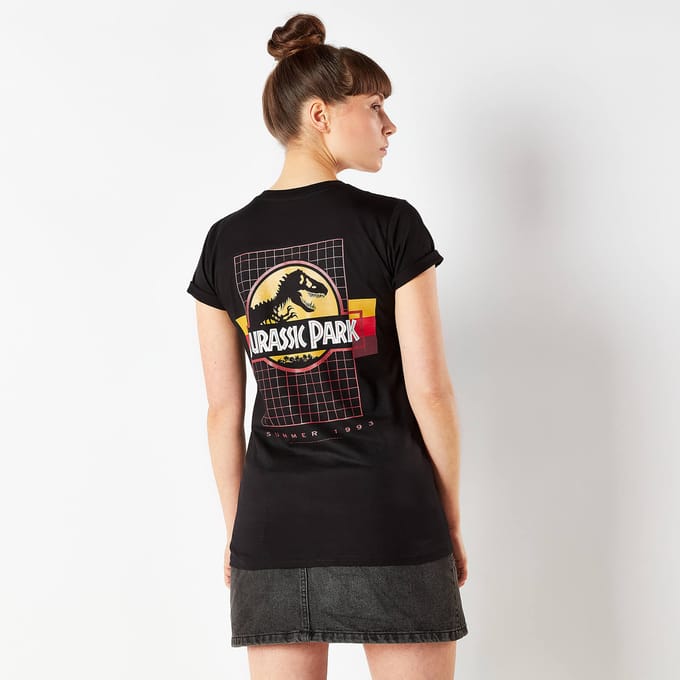Jurassic Park Women's T-Shirt - Zwart - L