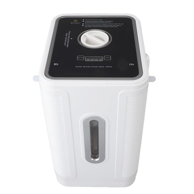 Machine d'inhalation d'hydrogène silencieuse et portable, générateur d'eau à hydrogène H2 de haute pureté, 225 ml/min pour L white