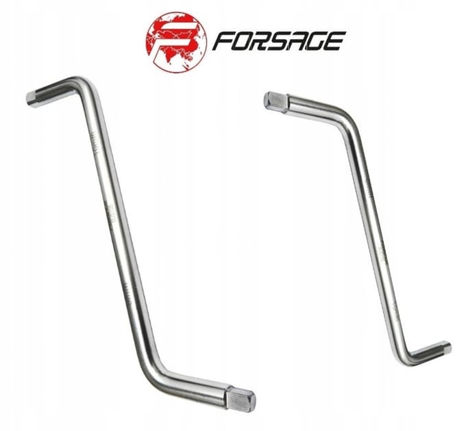 Forsage - Olieaftapplug Sleutel - Vierkant 8x10 mm - Staal CR-V