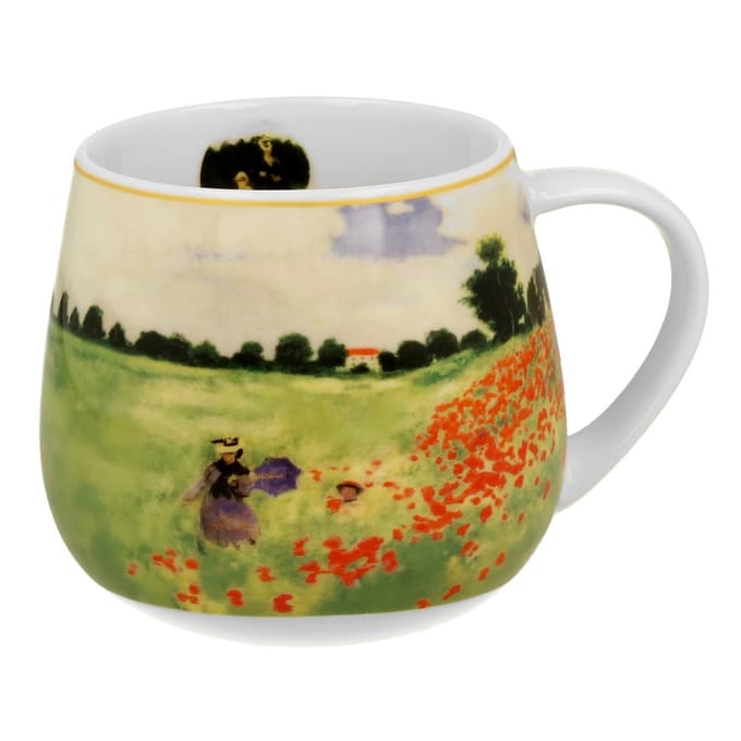 Duo Mok Klaprozenveld - Porselein, Geïnspireerd door Monet