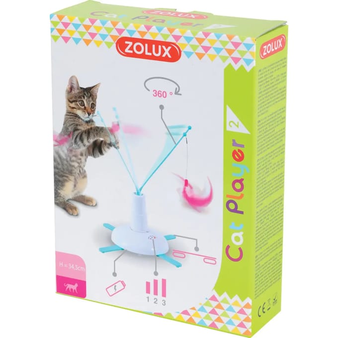 Interactief elektronisch speelgoed met toverstokje voor katten Zolux