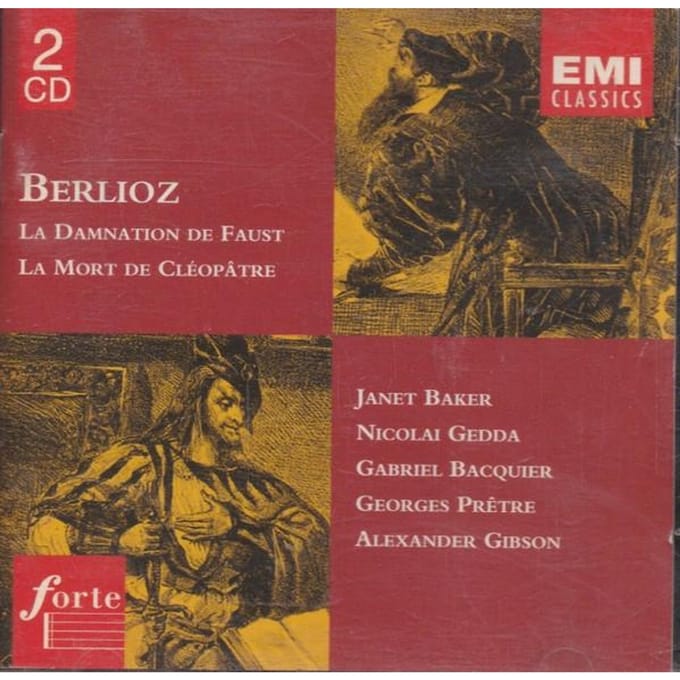 Berlioz: La Damnation de Faust, La Mort de Cleopatre / Baker