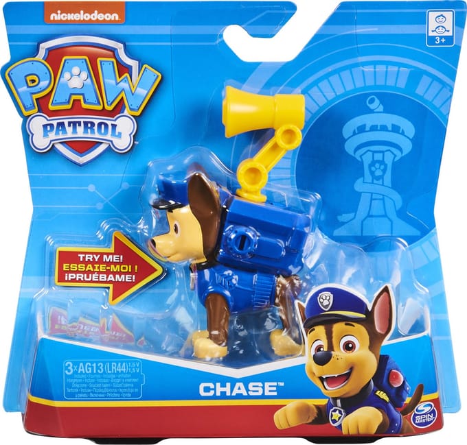 PAW Patrol - Action Pack Chase-actiefiguur met geluiden