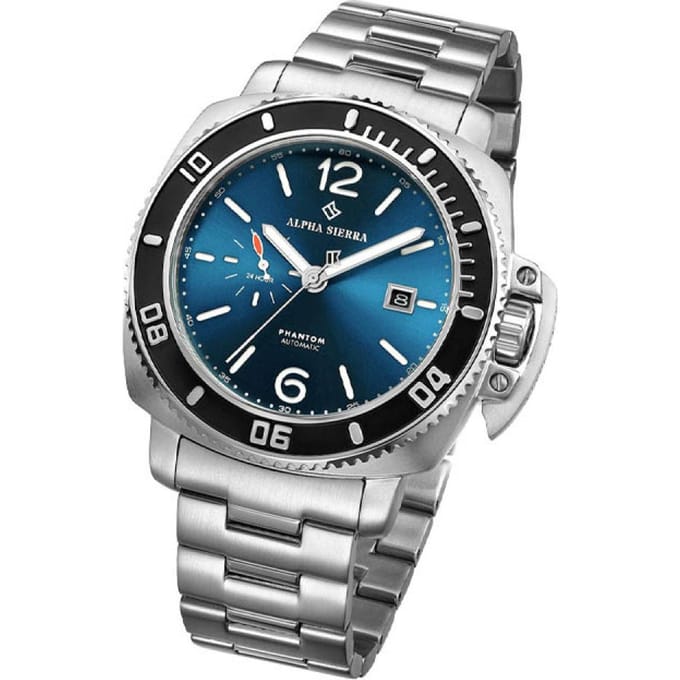 Alpha Sierra Automatic Phantom B001 Heren Horloge 44mm 5 ATM