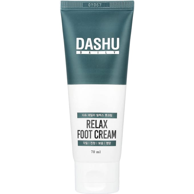 Dashu, quotidien, crème relaxante pour les pieds, 70 ml gray