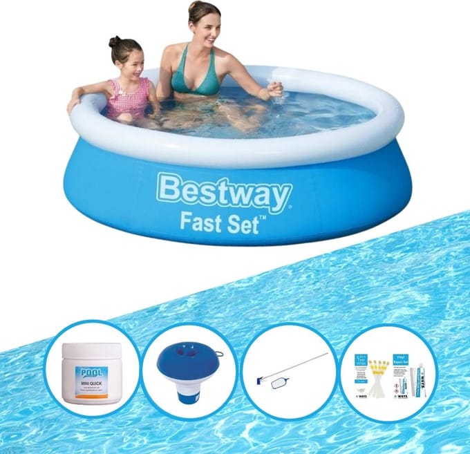 Bestway Zwembad Fast Set 183x51 cm - Zwembadset