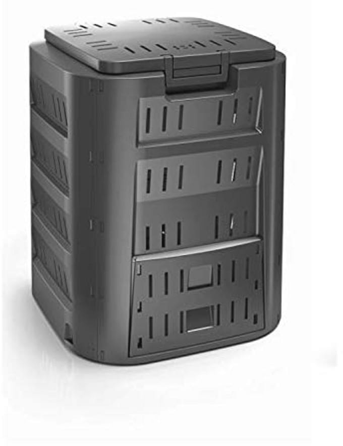 Compostbak 320L - Duurzame Composteur voor Tuin - 80x70x70 cm
