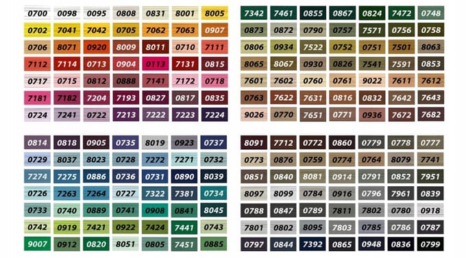 Talian 120 Global Overlock - 500m - Polyester - Kleur 0760