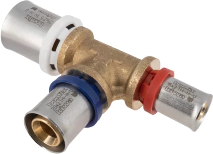 BONFIX Alu-pers verloop T-stuk 25 x 20 x 16 mm 1st.