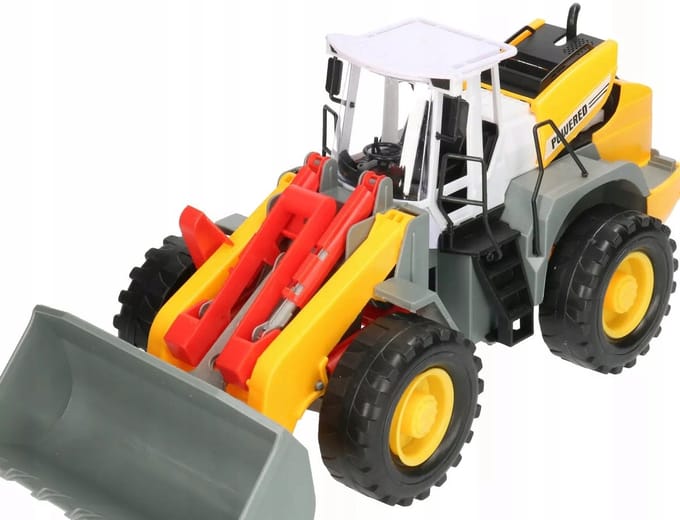 Grote kindergraafmachine met verplaatsbare plank - 38cm