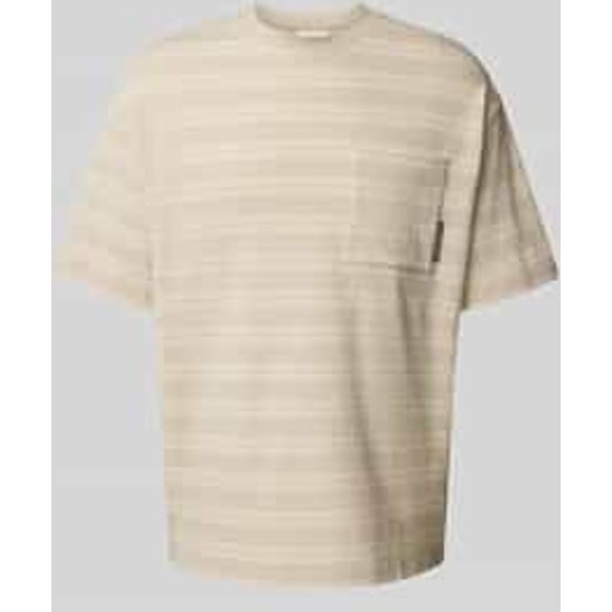 T-shirt met borstzak
