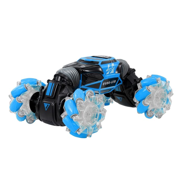 RC Stunt Auto 4WD Horloge Gebaar Sensor Controle Vervormbare Elektrische Auto All-Terrain Transformeerbare Auto rood
