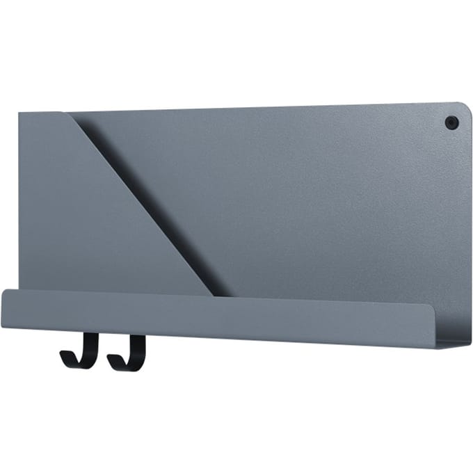 Muuto Folded rek - blauw-grijs - 51 x 22 cm