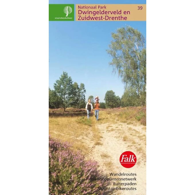Falkplan - wandelkaart 39 Dwingelderveld en Zuidwest-Drenthe