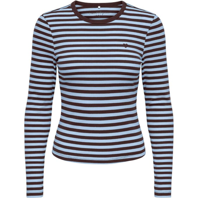 Regular fit shirt met lange mouwen van katoenmix model 'VAL'