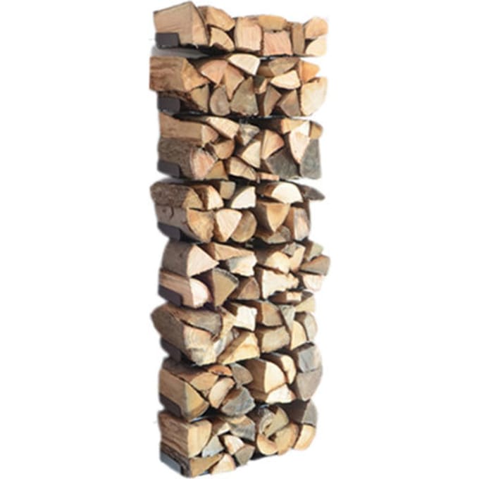 Radius - Wooden Tree wandrek voor haardhout - M - zwart