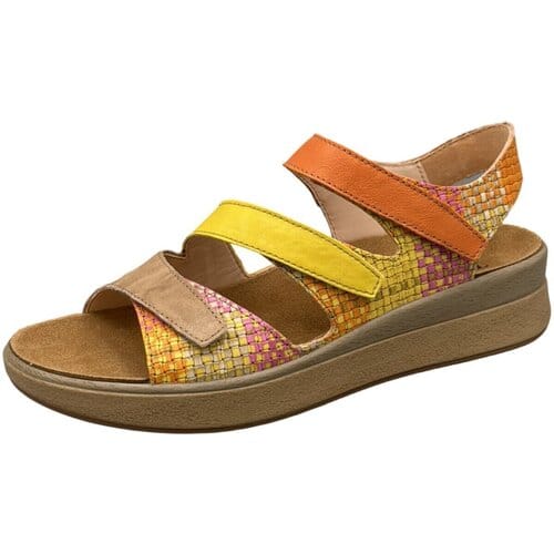 Think! Sandaal Meggie 3000585-9050 Geel Orange Combi