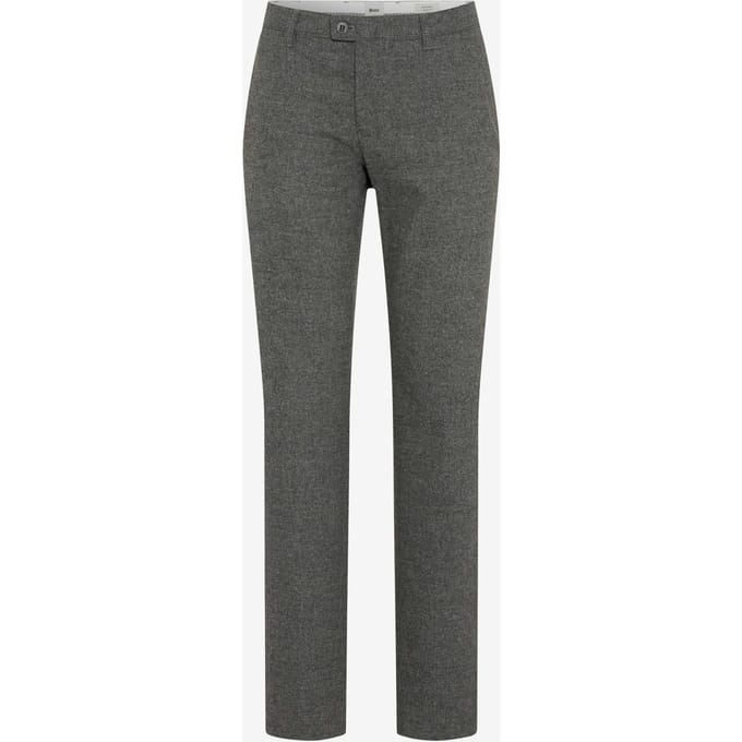 Brax Heren Chino  Style FABIO SILVER, mediumgrijs, maat 33/32