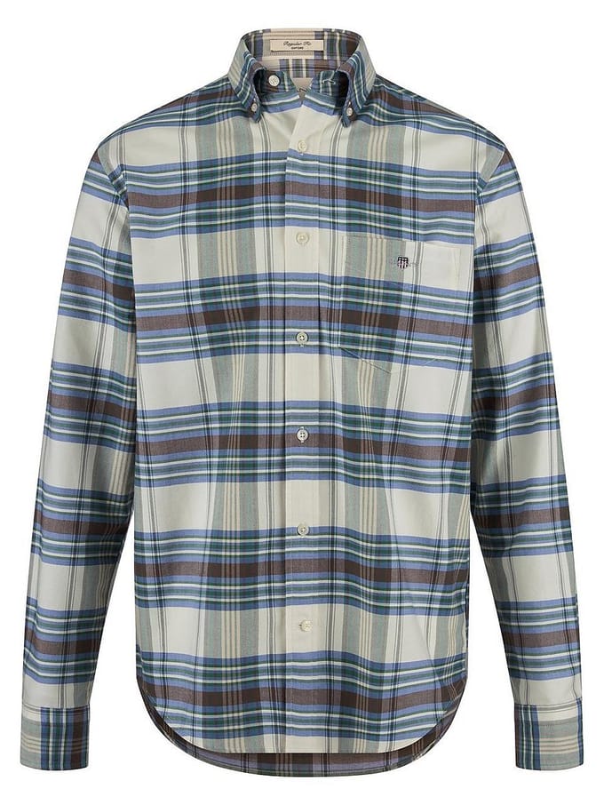 Overhemd Regular Fit Van GANT wit