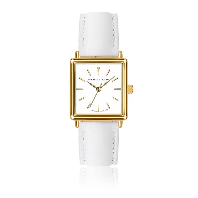 Lederen horloge voor vrouwen Isabella Ford Charlotte
