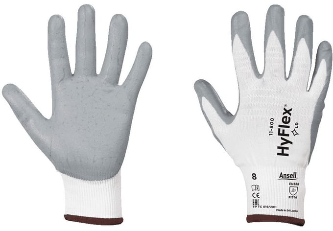 Ansell HyFlex 11-800 nylon handschoen, 12 paar M
