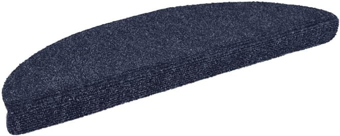 Zelfklevende Trapmatten Set 15 Stuks Blauw Halfrond