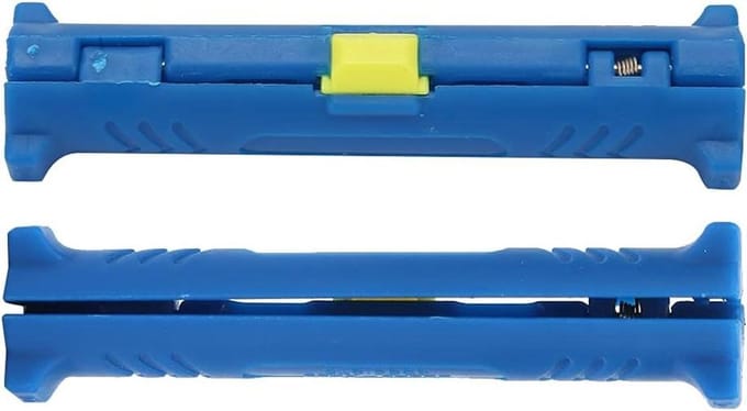 Draadstripper - Coaxiaal Stripper - Kabels Strippen - Draagbaar Ontwerp - 4-8mm - Blauw