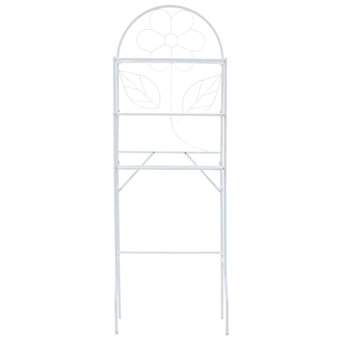 vidaXL - Badkamerrek - 60x33x174 - cm - wit