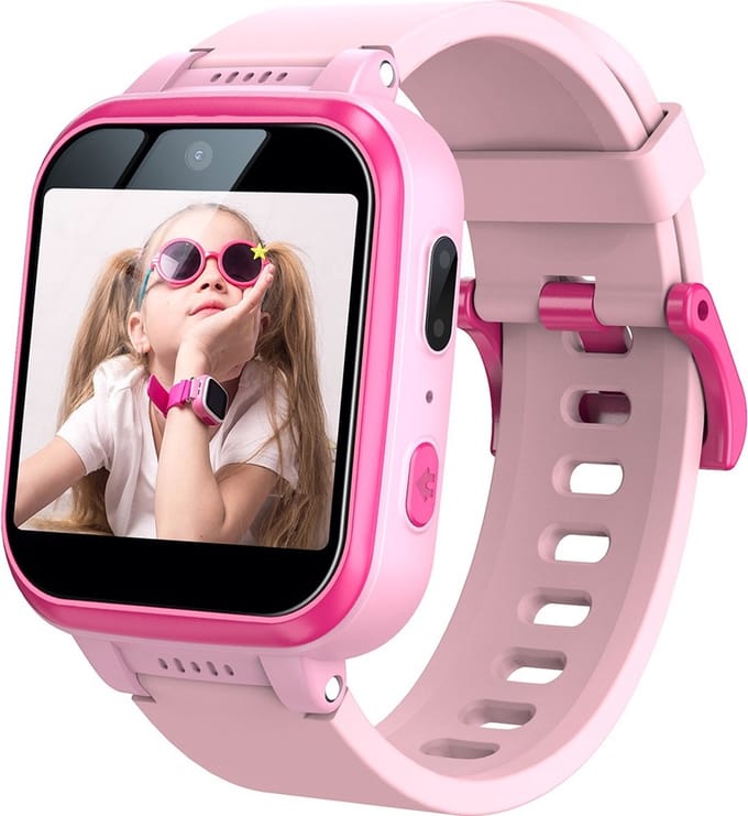 Smartwatch Kinderen - Camera - Games - Roze