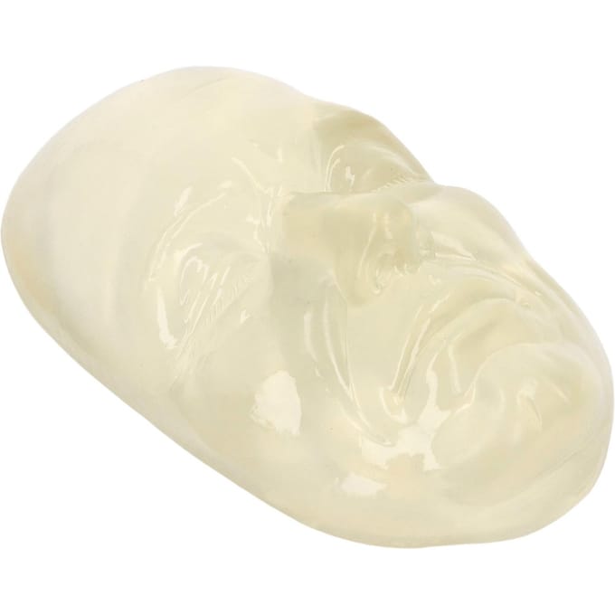 Injectie Training Hoofd Gezichtsmodel Silicone Gesimuleerde Details Herbruikbaar Verbeterde Vaardigheden Hoofd Gezichts white