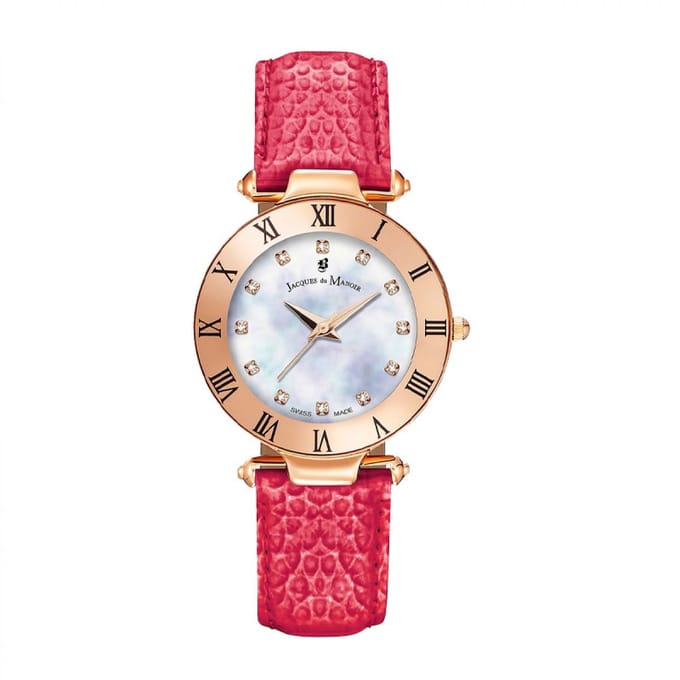 JACQUES du MANOIR JWL00103 Dames Horloge 33mm Swiss-Made