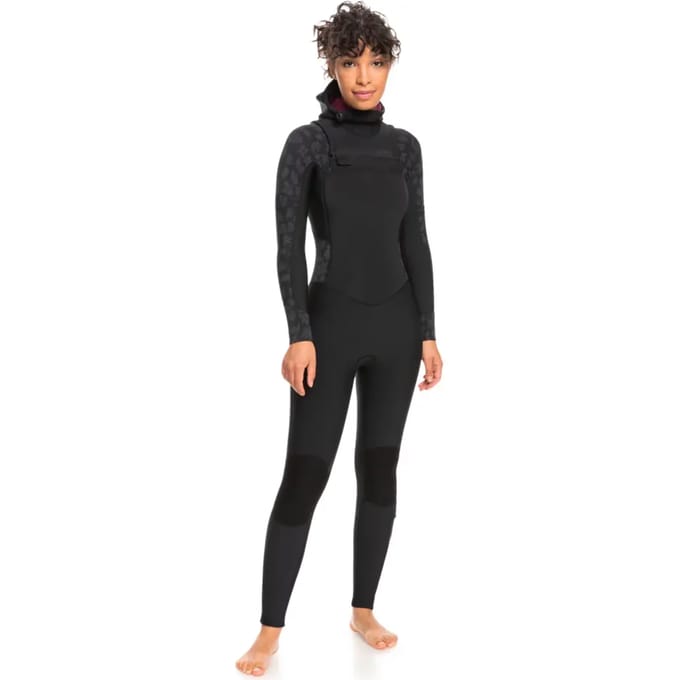 Volledige overall met capuchon dames Roxy Swell S 5/4/3 Less-Zip
