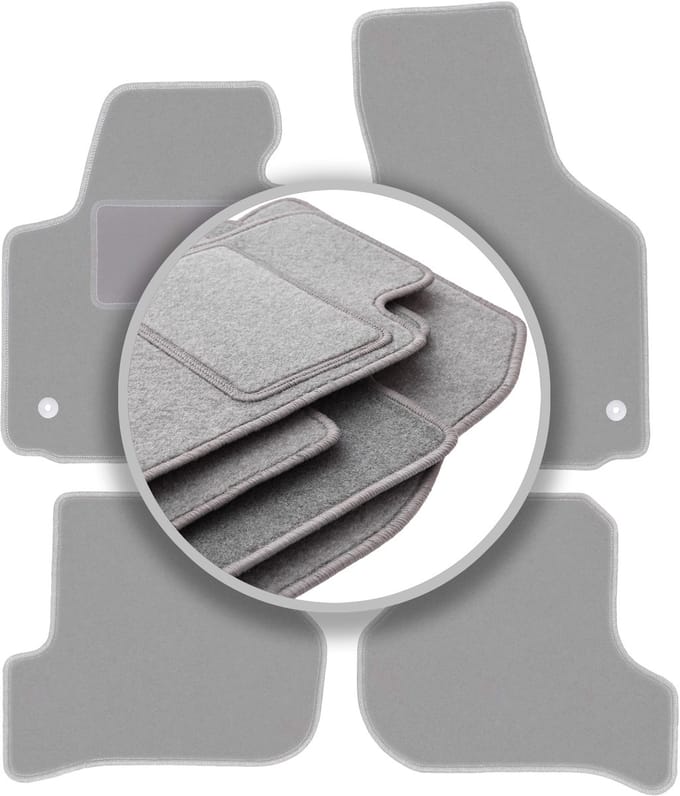 Grijze automatten voor: Seat Leon II hatchback (2005-2012)