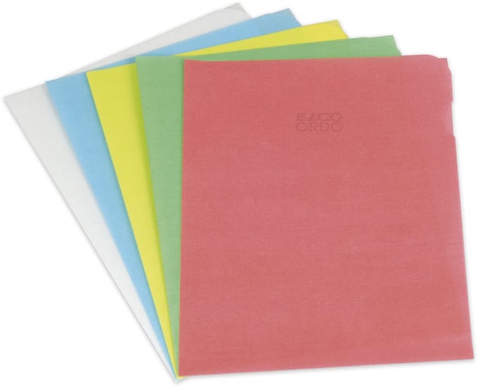 Elco Ordo Classico Transparant L-map Papier FSC A4 80 g/m² assorti 10 stuks