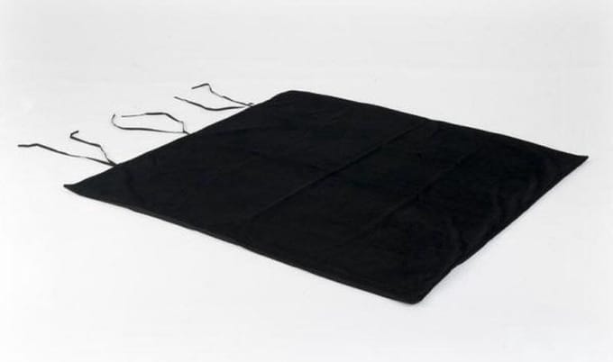 Foulard / auto kleed bonfire zwart
