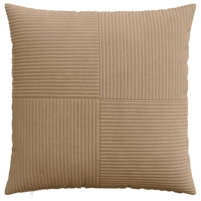 vidaXL - Kussensloop - 2 - pcs - ALMELO - Bruin - 70 - x - 70 - cm - corduroy