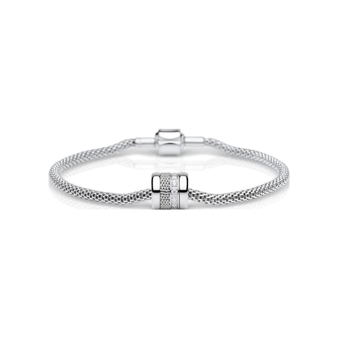 Bering RS Zirkoon Dames 21 Zilver 32011483