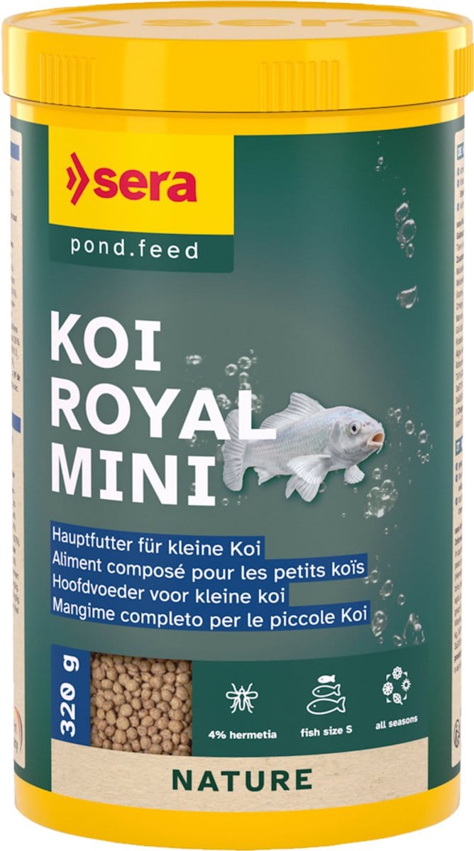 Sera Koi Royal Nature mini 1.000 ml.  - Koi Voer