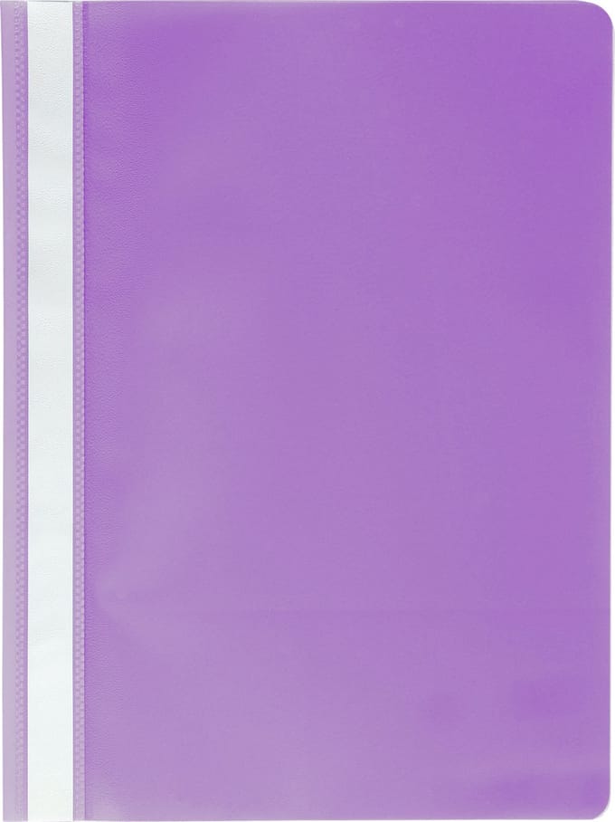 Exacompta 25x Snelhechtmap PP standaardkwaliteit - A4 - Purper - 449218B