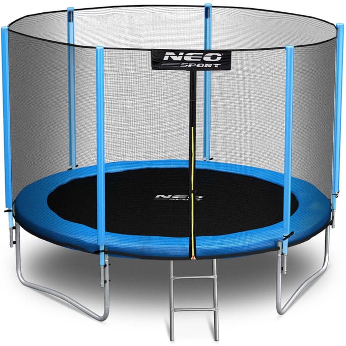 Tuintrampoline 10ft/312cm met extern net en ladder Neo-Sport