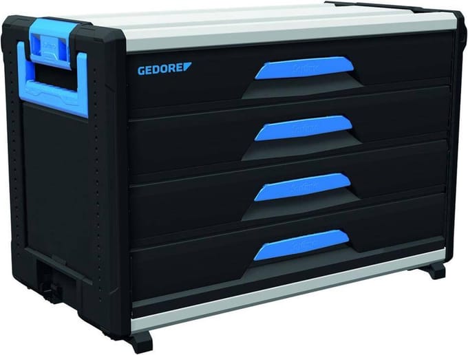 Workmo 34 B3 Modulaire Gereedschapbox, 4 Laden H6 (1110 WM 34)