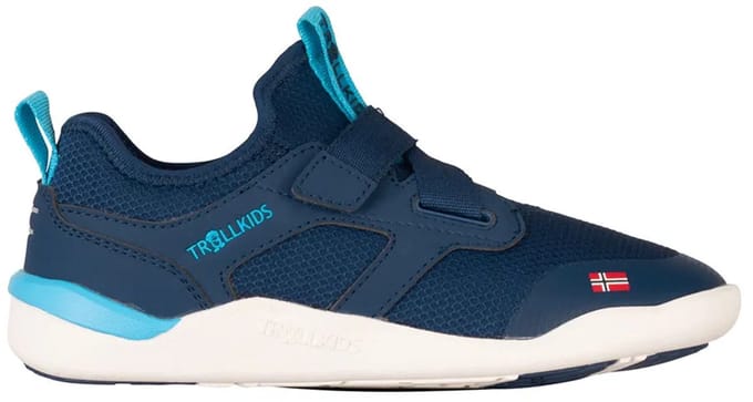 Trollkids Bergen Barefoot Wandelschoenen Blauw EU 26 Kinderen